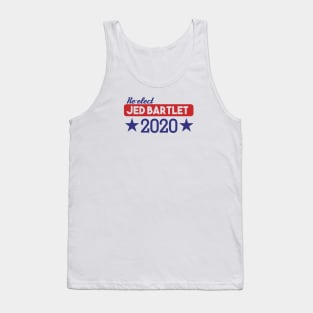 Re-Elect Jed Bartlet 2020 (Bold Stars) Tank Top